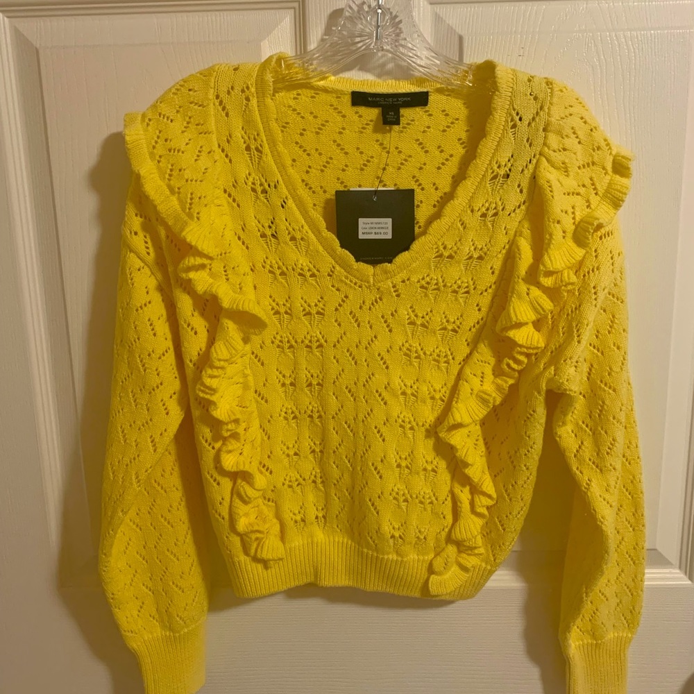Marc New York Cotton Sweater XS
